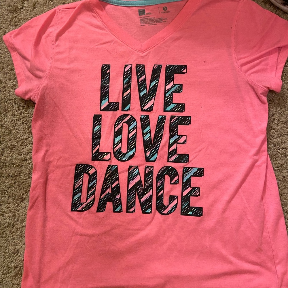 Pink Dance T-Shirt Xersion Kids